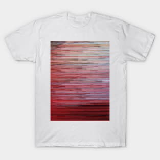 Red line pattern T-Shirt